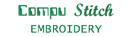 CompuStitch Embroidery